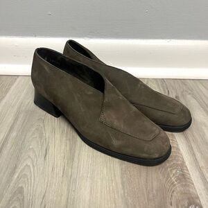 Arche Dress Shoes Women’s 39 Brown Suede Leather Low Heel